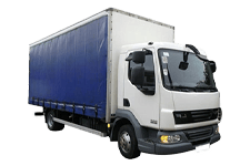 Car Hire Wirral - 7.5 Tonnage Special Edition Curtain Side Truck - Truck hire Wirral